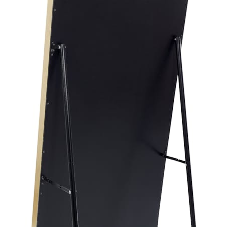 Lustro stojące welurowe 50 x 150 cm różowe LAUTREC