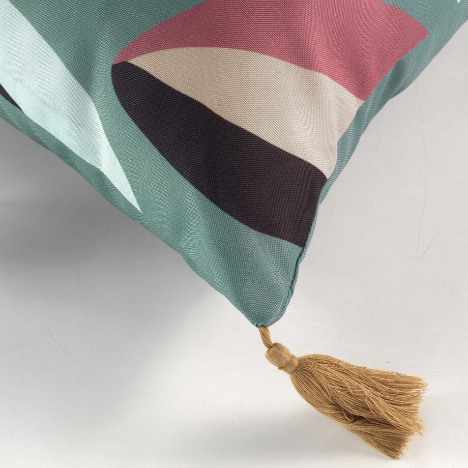 Ozdobna poduszka z frędzlami LAVINIA, 40 x 40 cm