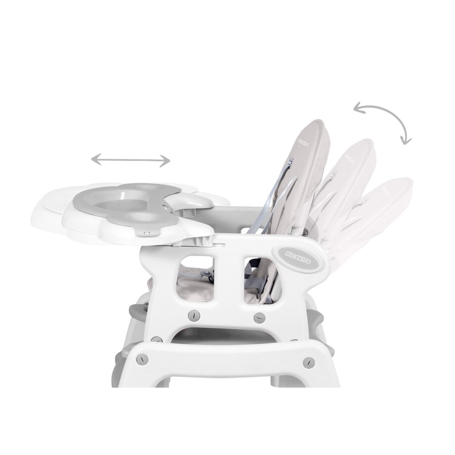 Krzesełko do karmienia sinco dla dzieci składane taca Ricokids + śliniak