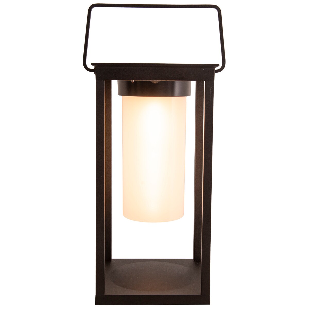 Solarna LAMPA ogrodowa 3180922 Nave metalowa OPRAWA zewnętrzna przenośna outdoor IP44 czarna