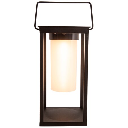 Solarna LAMPA ogrodowa 3180922 Nave metalowa OPRAWA zewnętrzna przenośna outdoor IP44 czarna