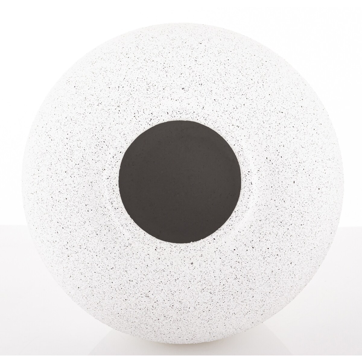 Wazon ceramiczny 26x21x21 cm FLORIDA biały