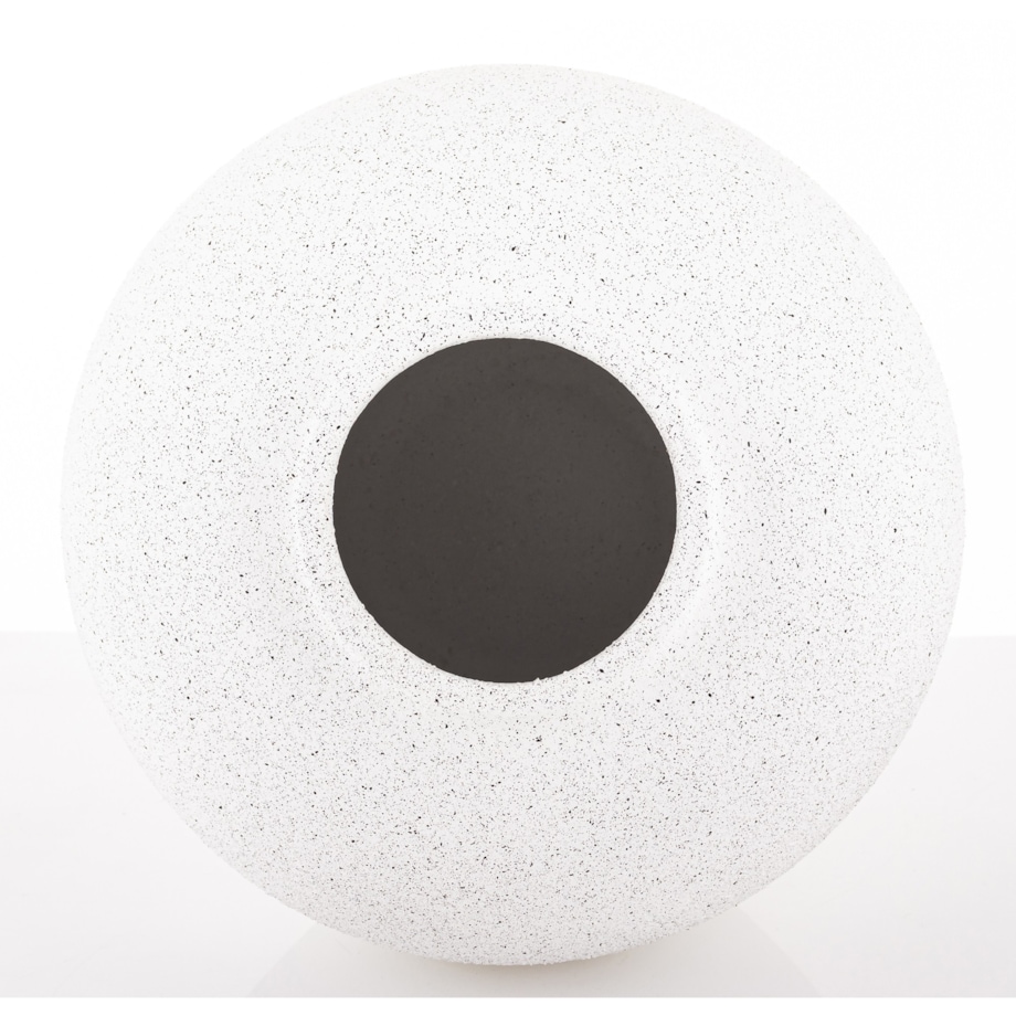 Wazon ceramiczny 26x21x21 cm FLORIDA biały