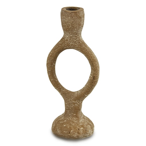 Świecznik Metalowy Na Jedną Świeczkę Uchwyt Na Świecę Stalowy Industrialny