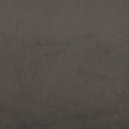 vidaXL Fotel, ciemnoszary, obity aksamitem