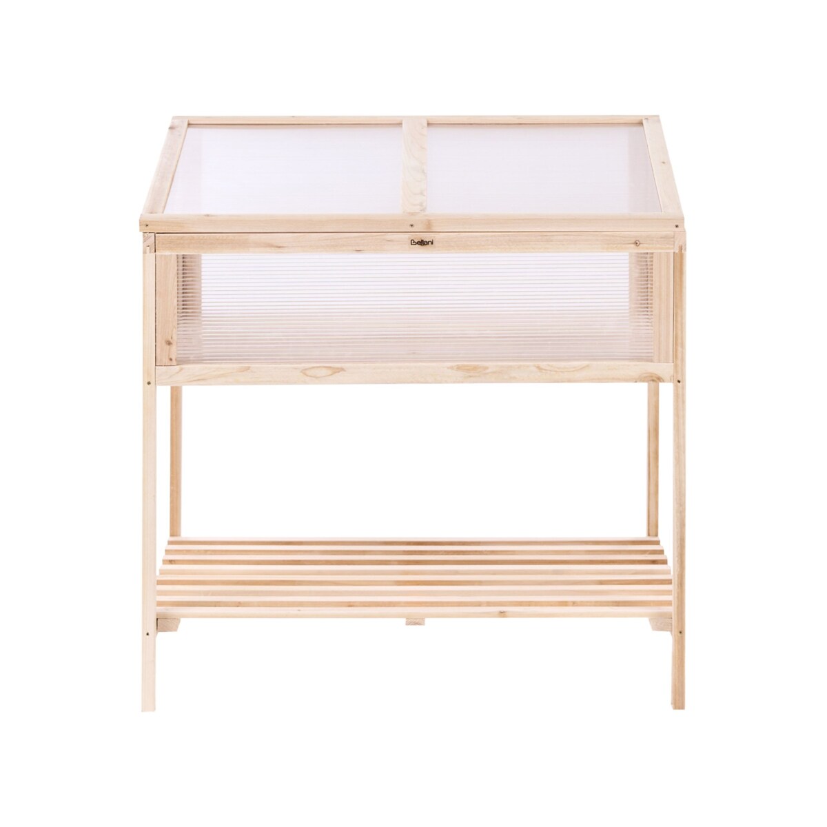 Szklarnia balkonowa ARANOVA Drewno jodłowe Jasnobrązowy 58 cm