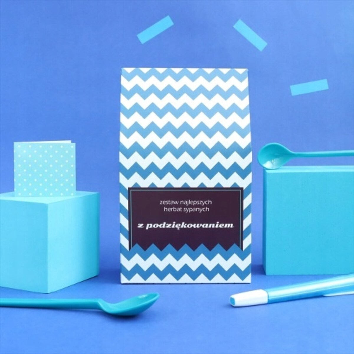 Dziękuję. Zestaw wysokogatunkowych sypanych herbat z podziękowaniem gift