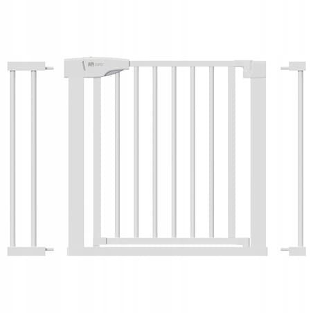 bramka na schody zabezpieczająca, barierka ochronna, sipo, 75-103 cm, biała
