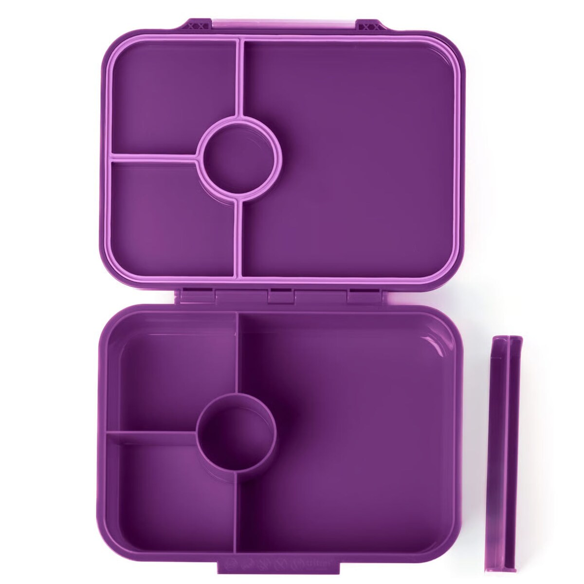 LEKKABOX CLASSIC śniadaniówka z przegródkami, Lilac