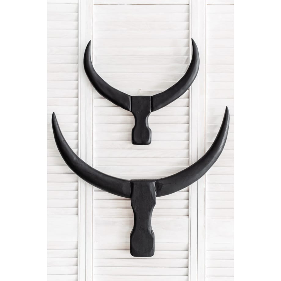 DEKORACJA ŚCIENNA ROGI BYKA M