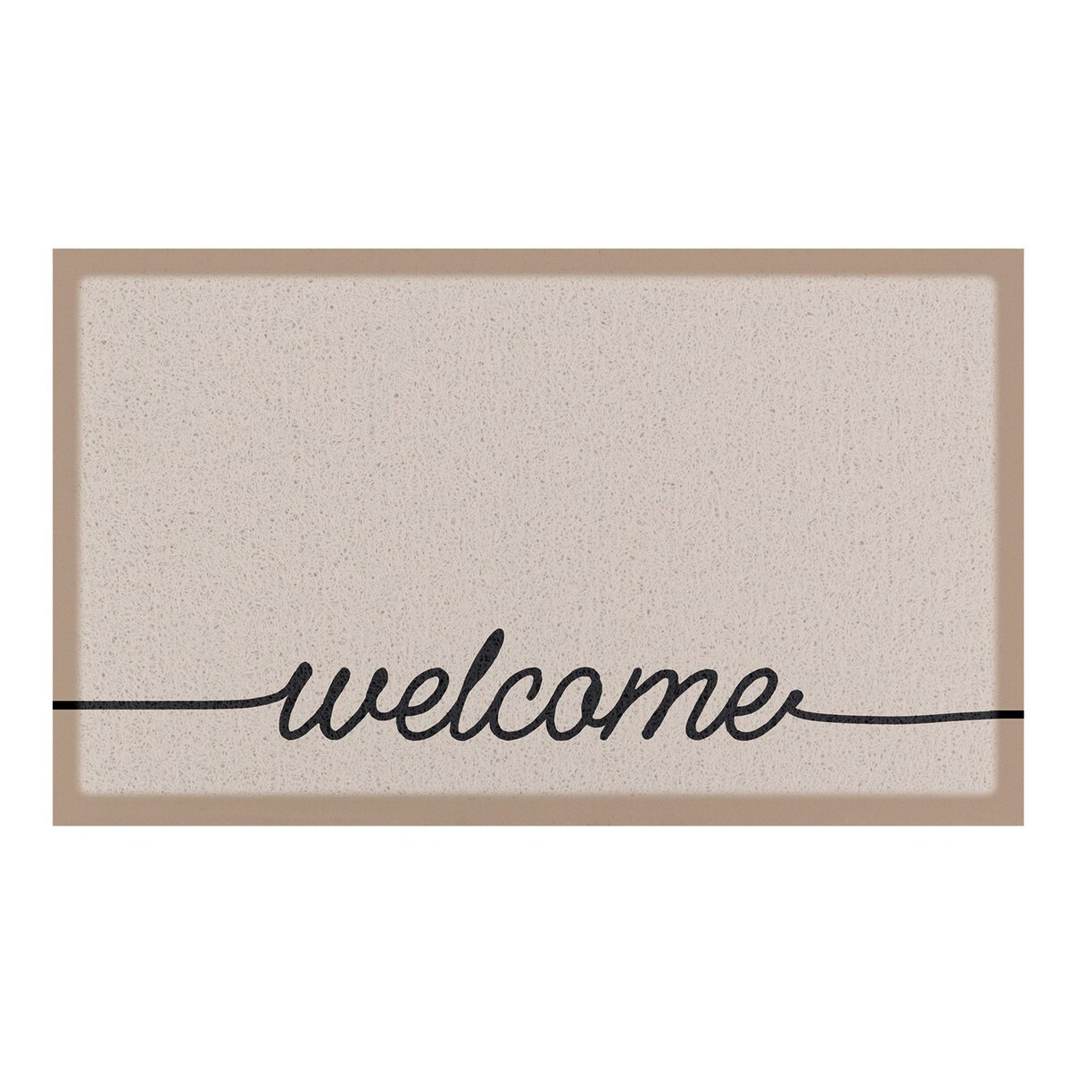 Wycieraczka Beige Welscribble Indoor & Outdoor (- 70 x 40 cm)