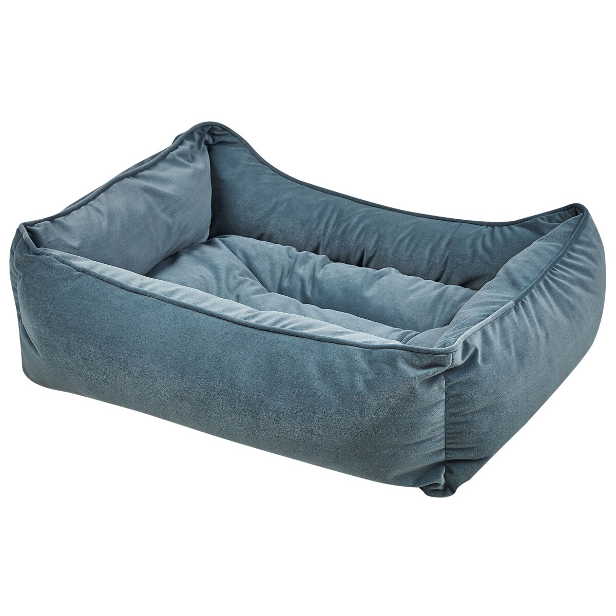 Legowisko IZMIR Welur Niebieski