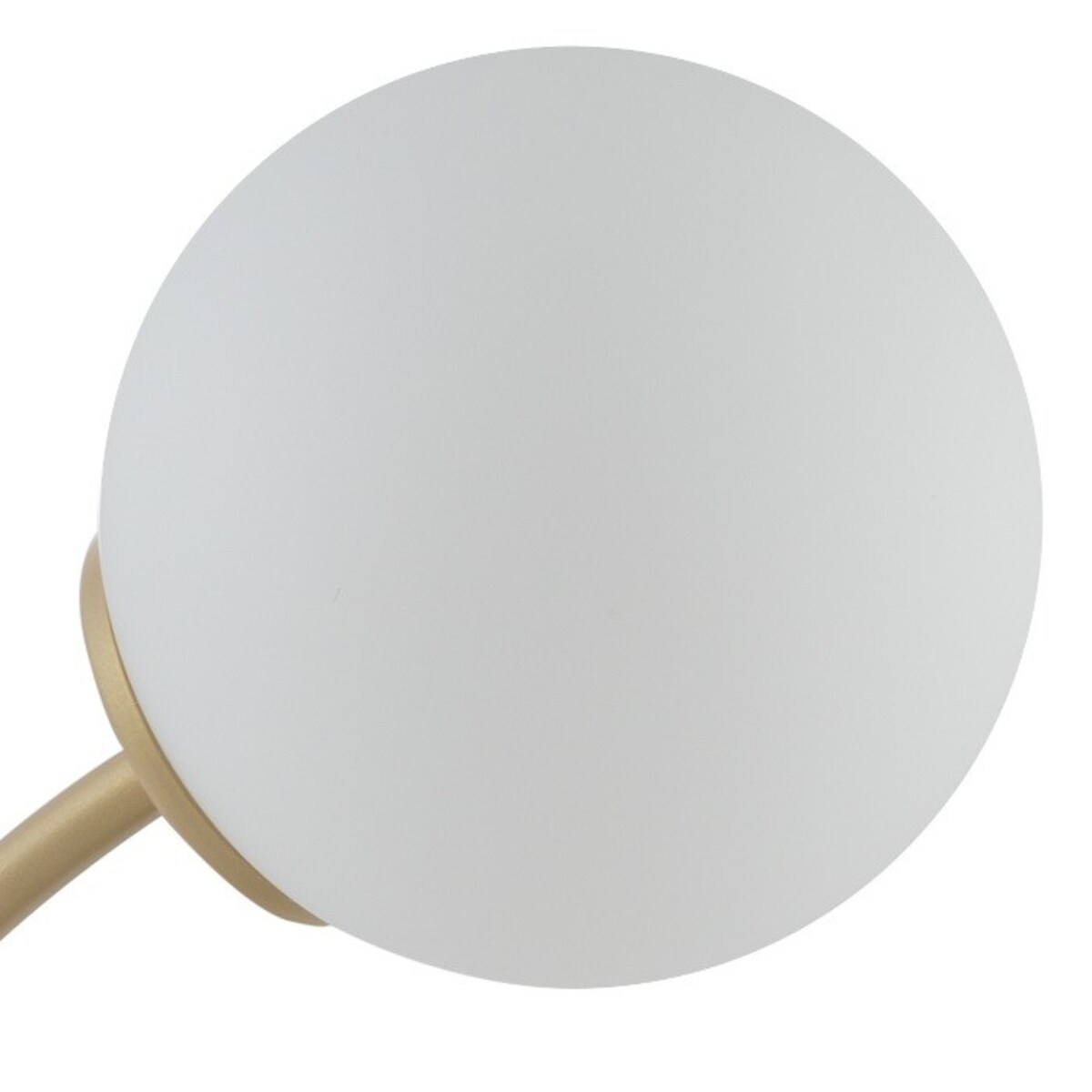 Lampka nocna łuk VELVET 50303 Sigma kula na stolik do sypialni złota