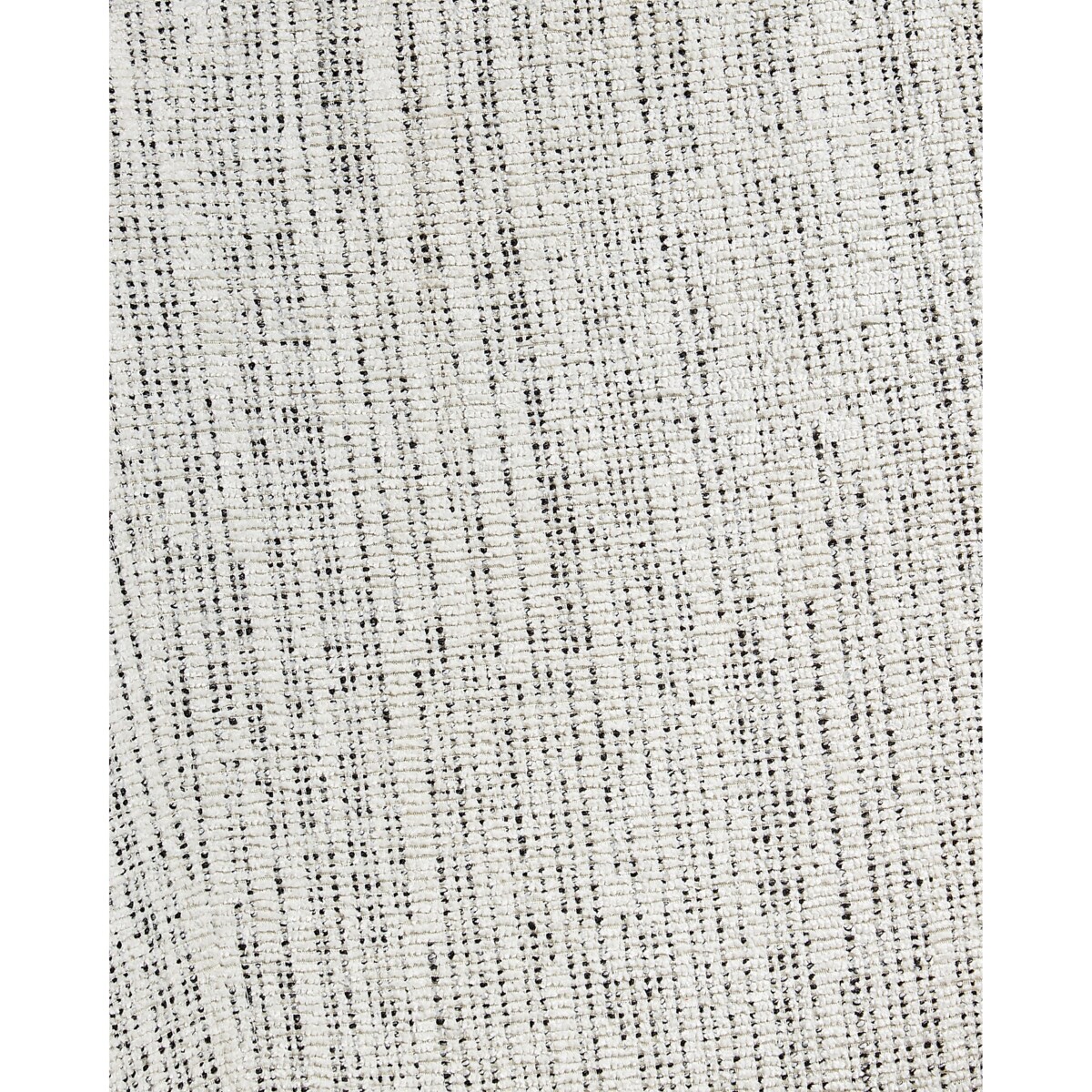 Krzesło do jadalni Zestaw 2 Tkanina Biały ZANA