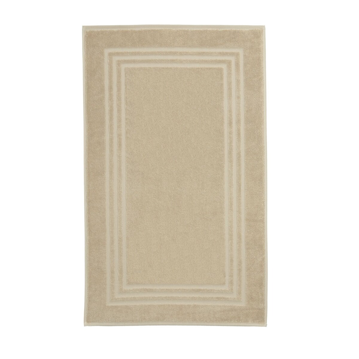 Kleine Wolke Lodge Wegański Dywanik Frotte naturalny beż 50x 80 cm ECO LIVING