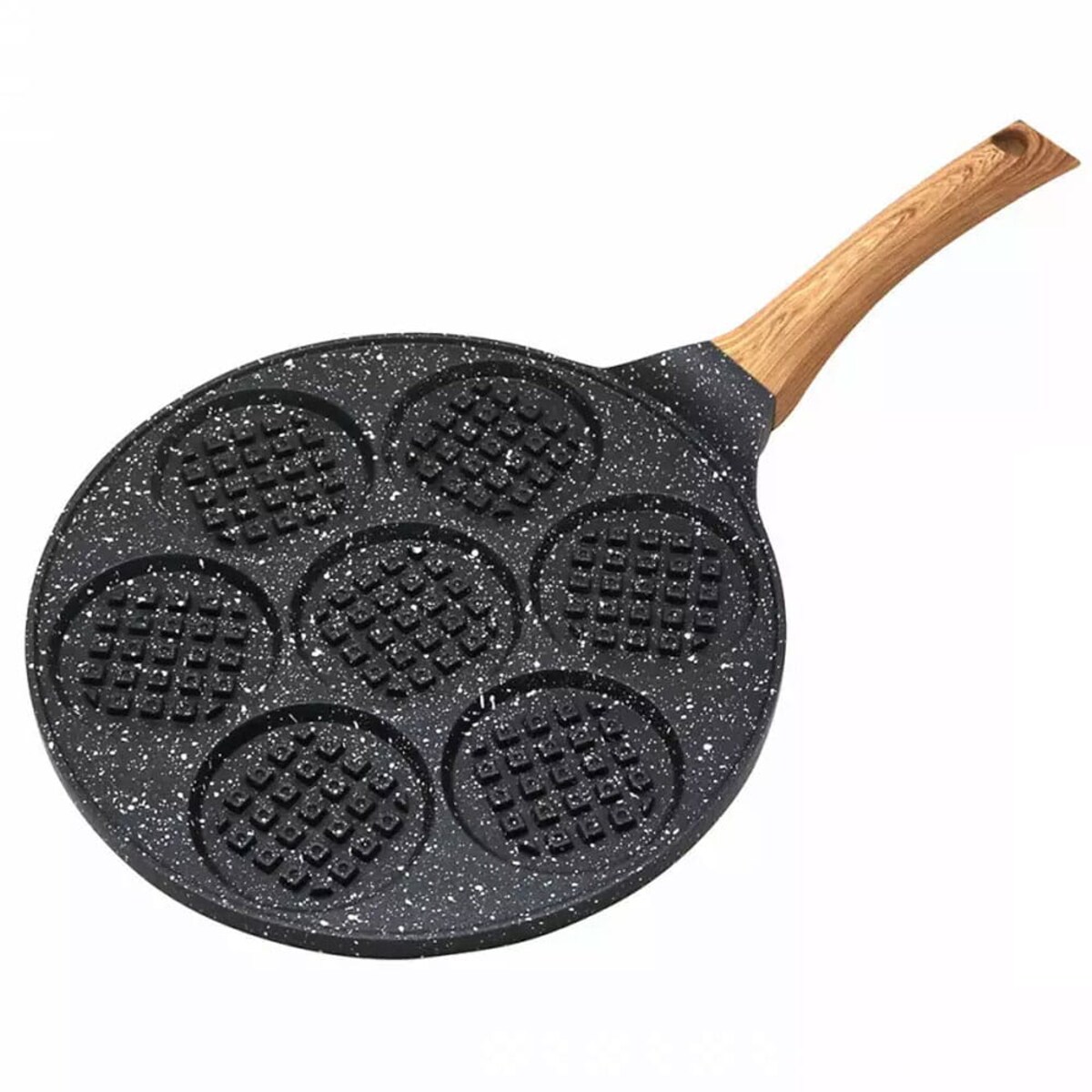 Patelnia do mini gofrów 26cm placków pancake na indukcję gaz KINGHOFF