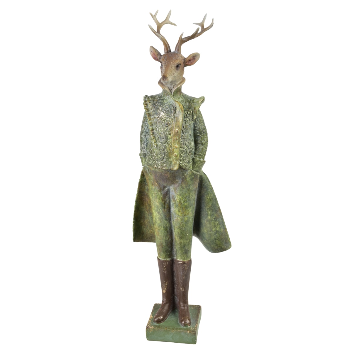 Figurka Łoś Chłopak Santa Lila