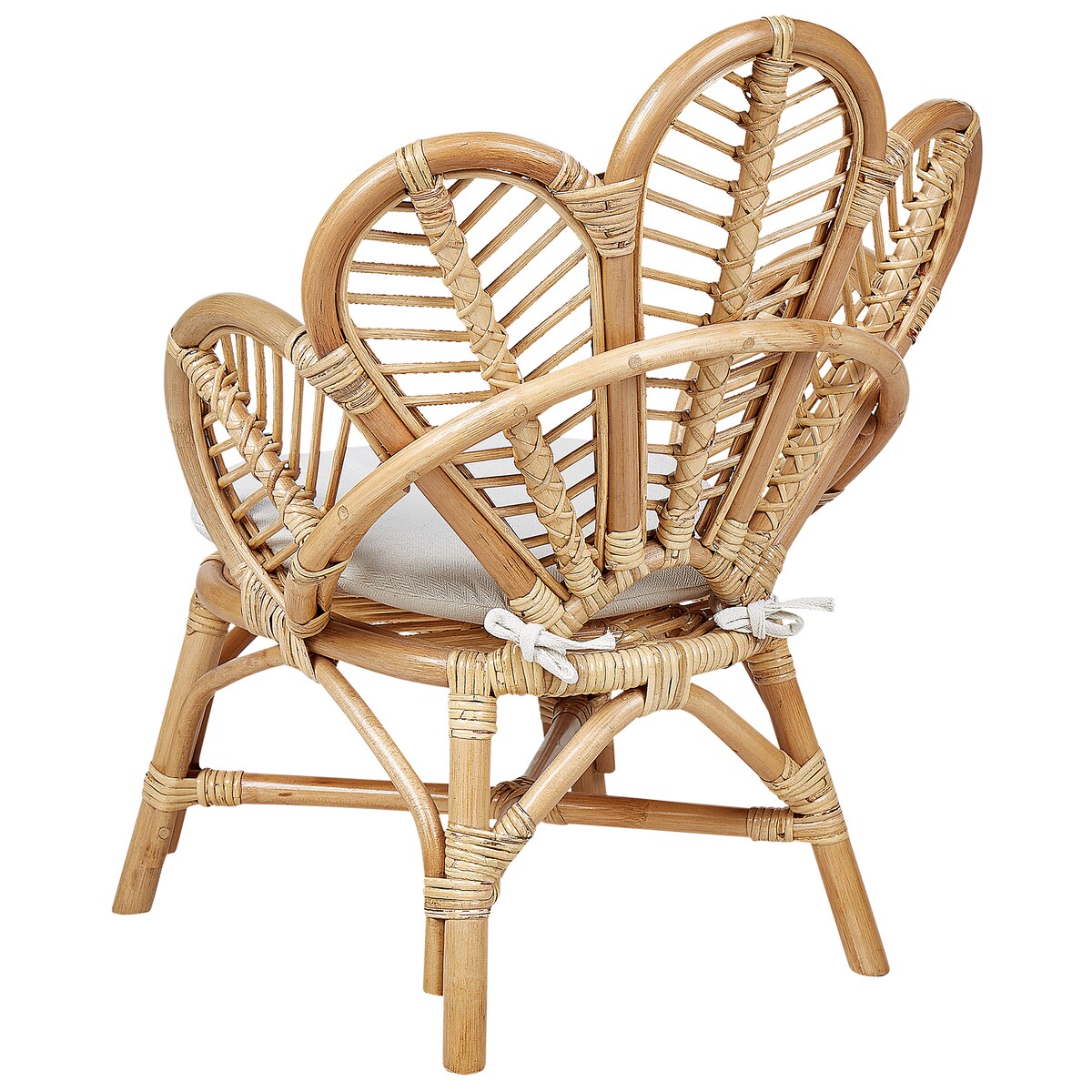 Fotel dziecięcy paw FLORENTINE II Rattan Naturalny