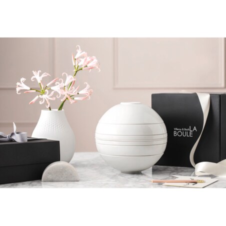 Zestaw naczyń Iconic La Boule biały, 7 el, Villeroy & Boch