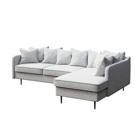 Esme Sofa narożna - jasnoszara