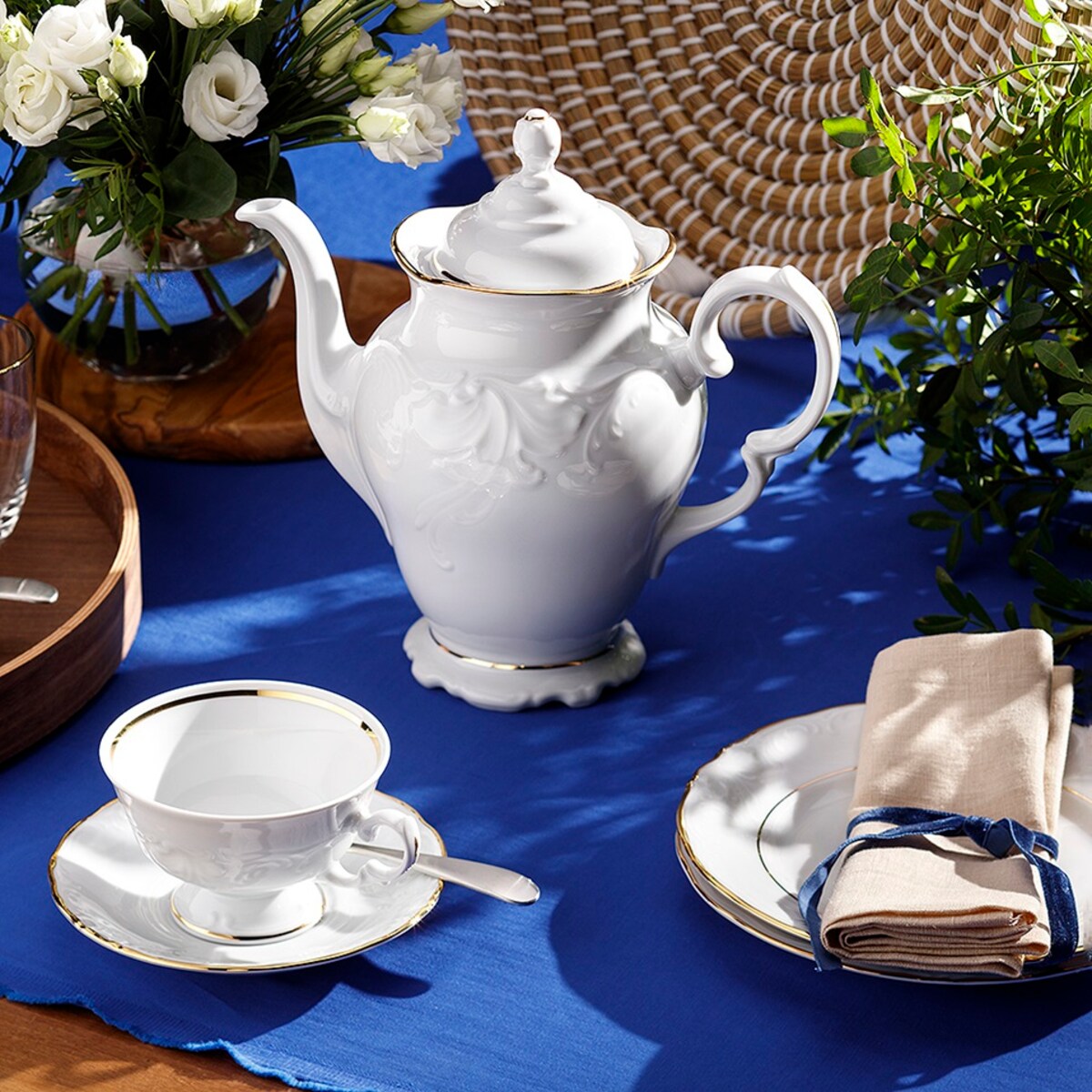 Talerz płytki 17 cm Fryderyka Złota Linia 3616