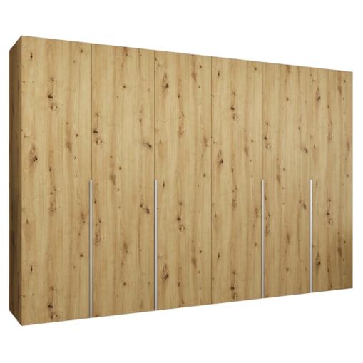 Szafa uchylna otwierana ALICANTE 1 300 wys. 202 cm Artisan + u. Czarny