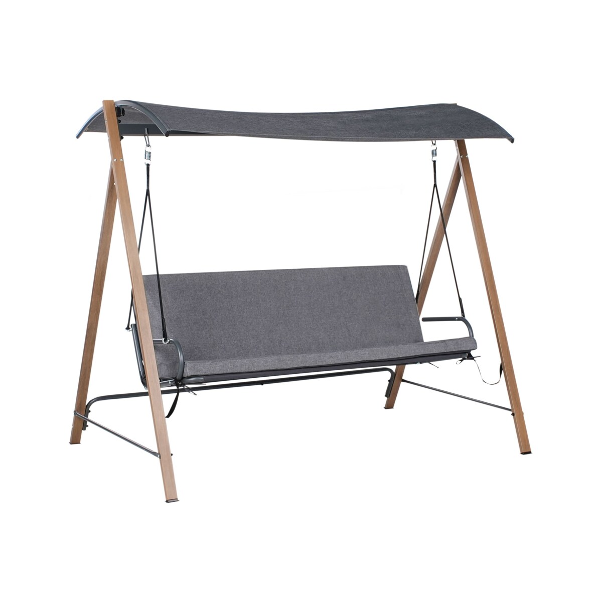 Huśtawka ogrodowa BONAGIA Metal Szary