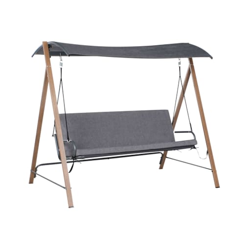 Huśtawka ogrodowa BONAGIA Metal Szary