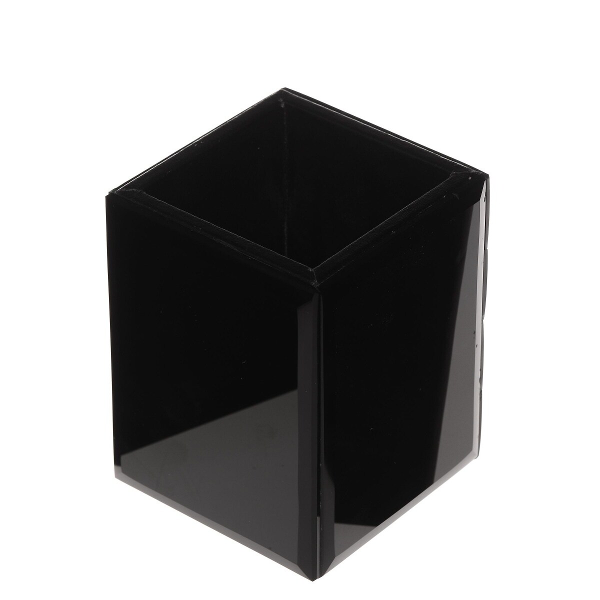 Stojak na szczoteczki Nero 9x9x11 cm