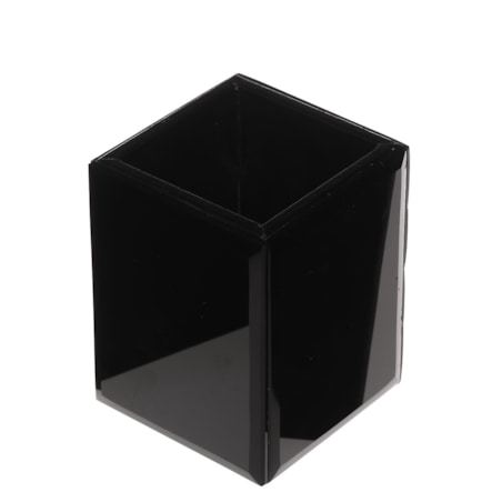 Stojak na szczoteczki Nero 9x9x11 cm