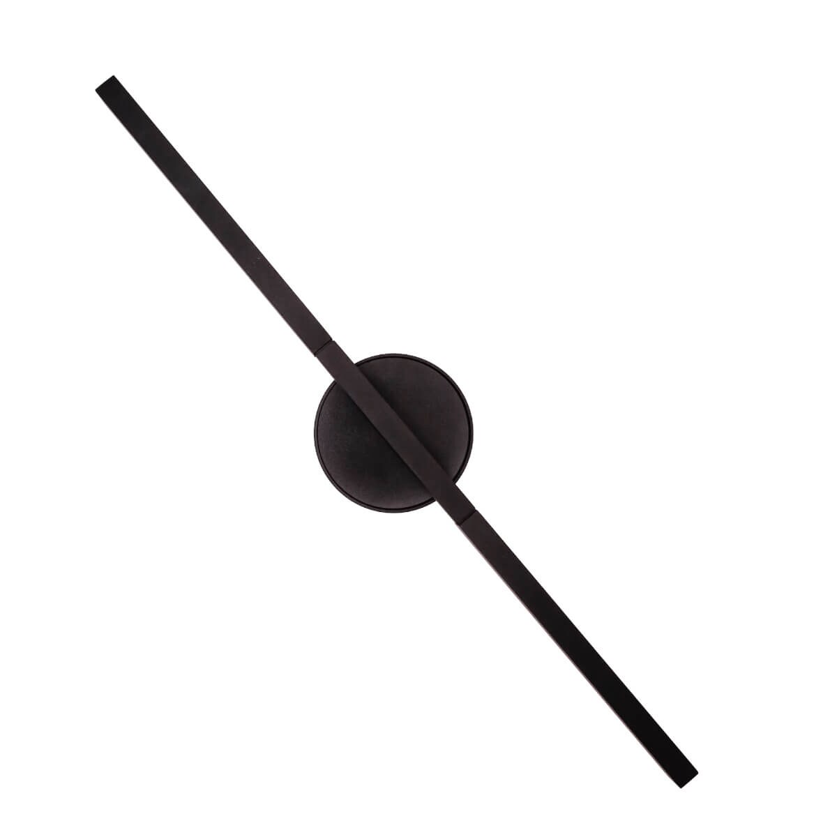 Przyścienna lampa listwa Merano W0348 Maxlight LED 10W 3000K do salonu czarny