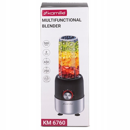 Blender kielichowy rozdrabniacz 2w1 KAMILLE
