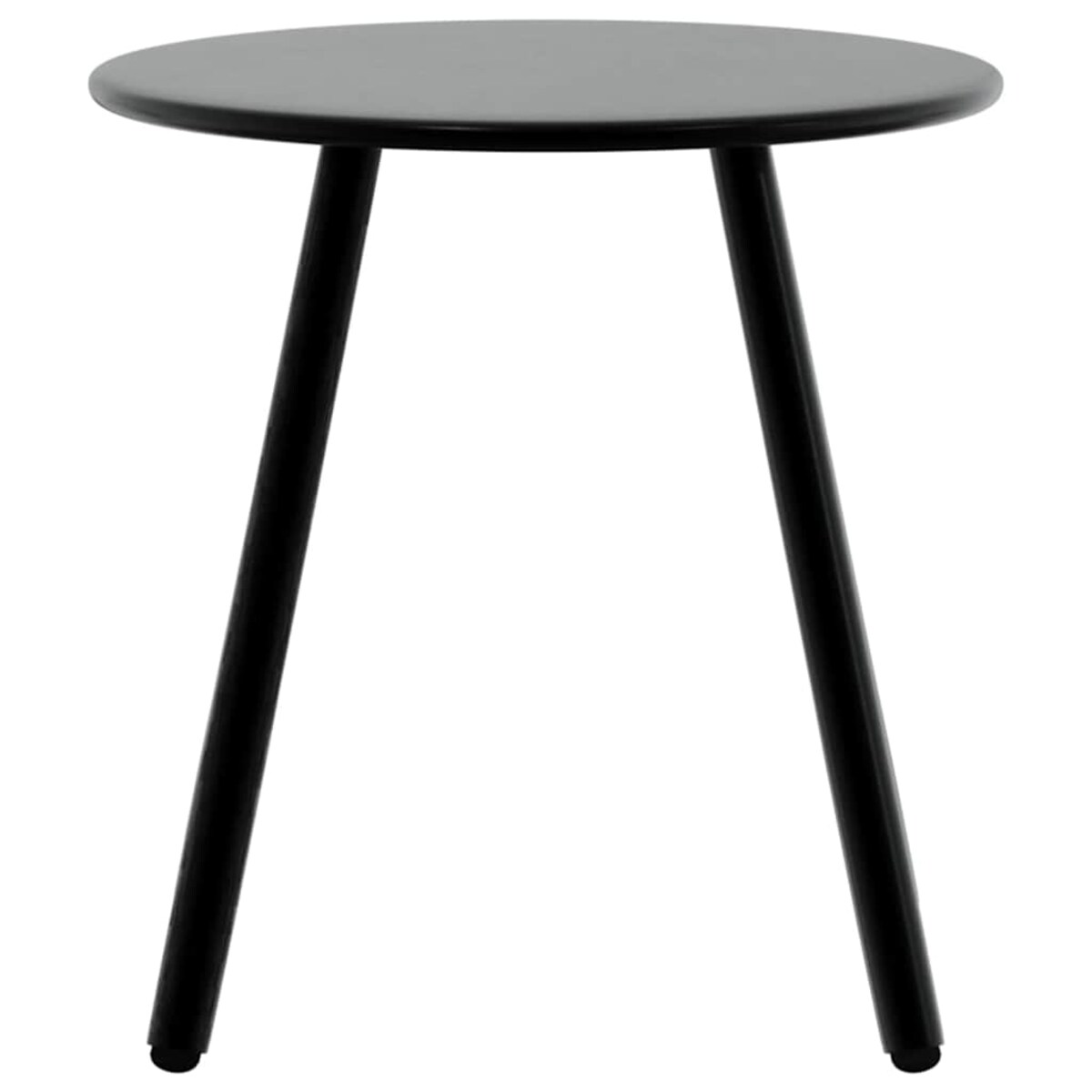 vidaXL Zestaw krzeseł ogrodowych 3 szt. czarny polirattan