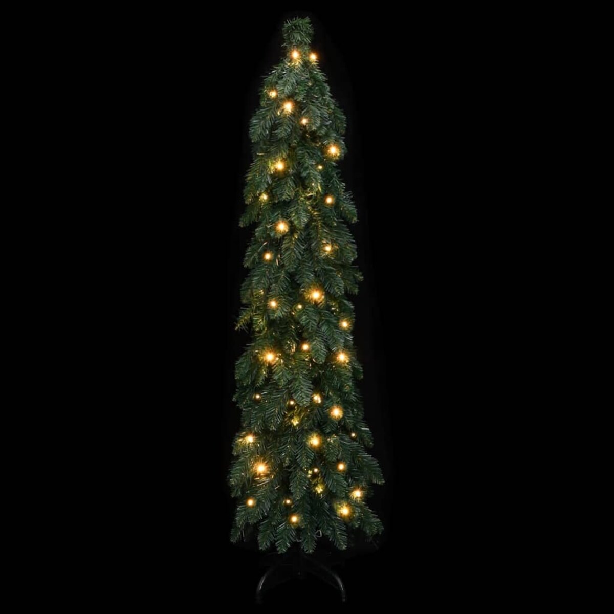 vidaXL Sztuczna choinka z 80 lampkami LED, 150 cm