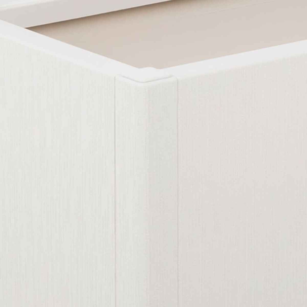 vidaXL Donica ogrodowa z kratką, biała, 80x36x140 cm, PP