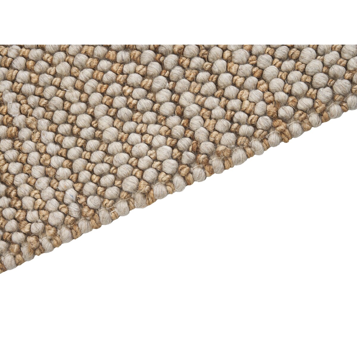 Dywan wełniany 80 x 150 cm beżowy BANOO