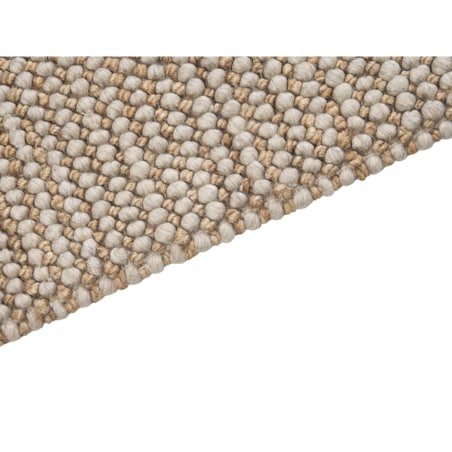 Dywan wełniany 80 x 150 cm beżowy BANOO