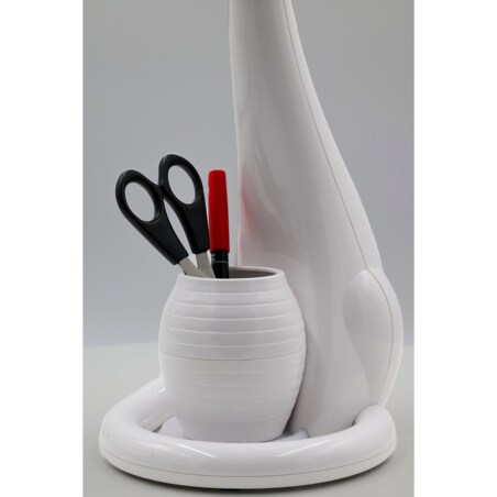 Lampka biurkowa K-BL1607 BIAŁY z serii PIESEK