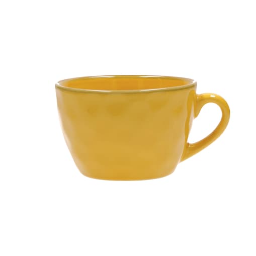 Zestaw 4 kubków śniadaniowych Concerto Ocra - Żółty, 420 ml