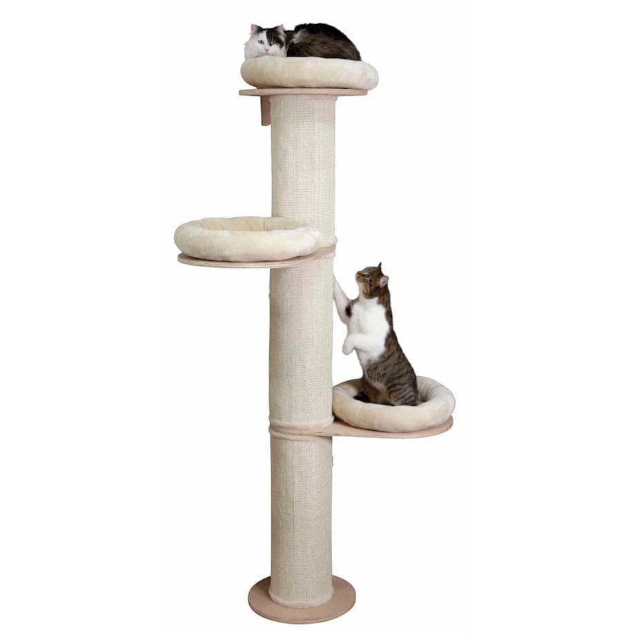 Kerbl Drapak dla kota Dolomit Tower, 187 cm, beżowy