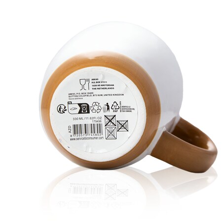 Kubek Świąteczny Ceramiczny Na Prezent 330 Ml Boże Narodzenie Drzewka 3 Choinki