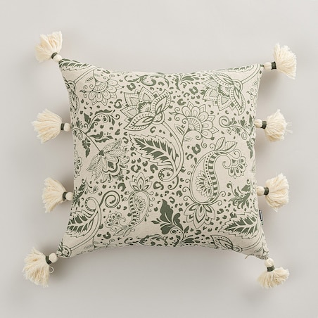 Poszewka na poduszkę Tassel Nomad Floral 45x45 cm, 45x45