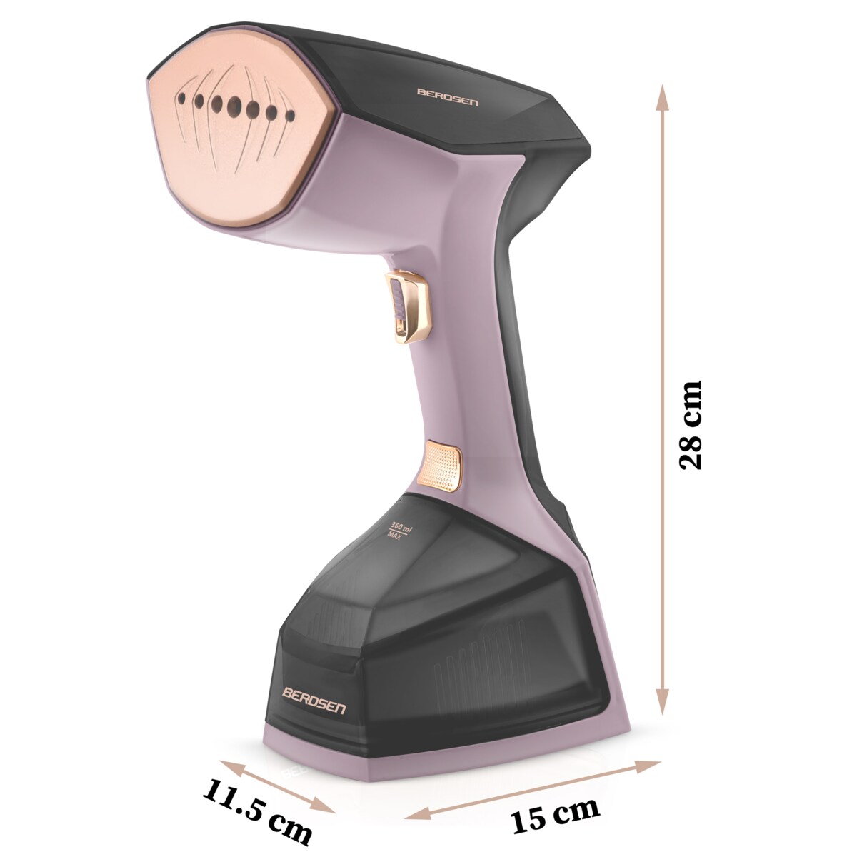 Parownica do ubrań Berdsen BD-300 2000W Steamer Żelazko parowe regulacja pary 45g/min