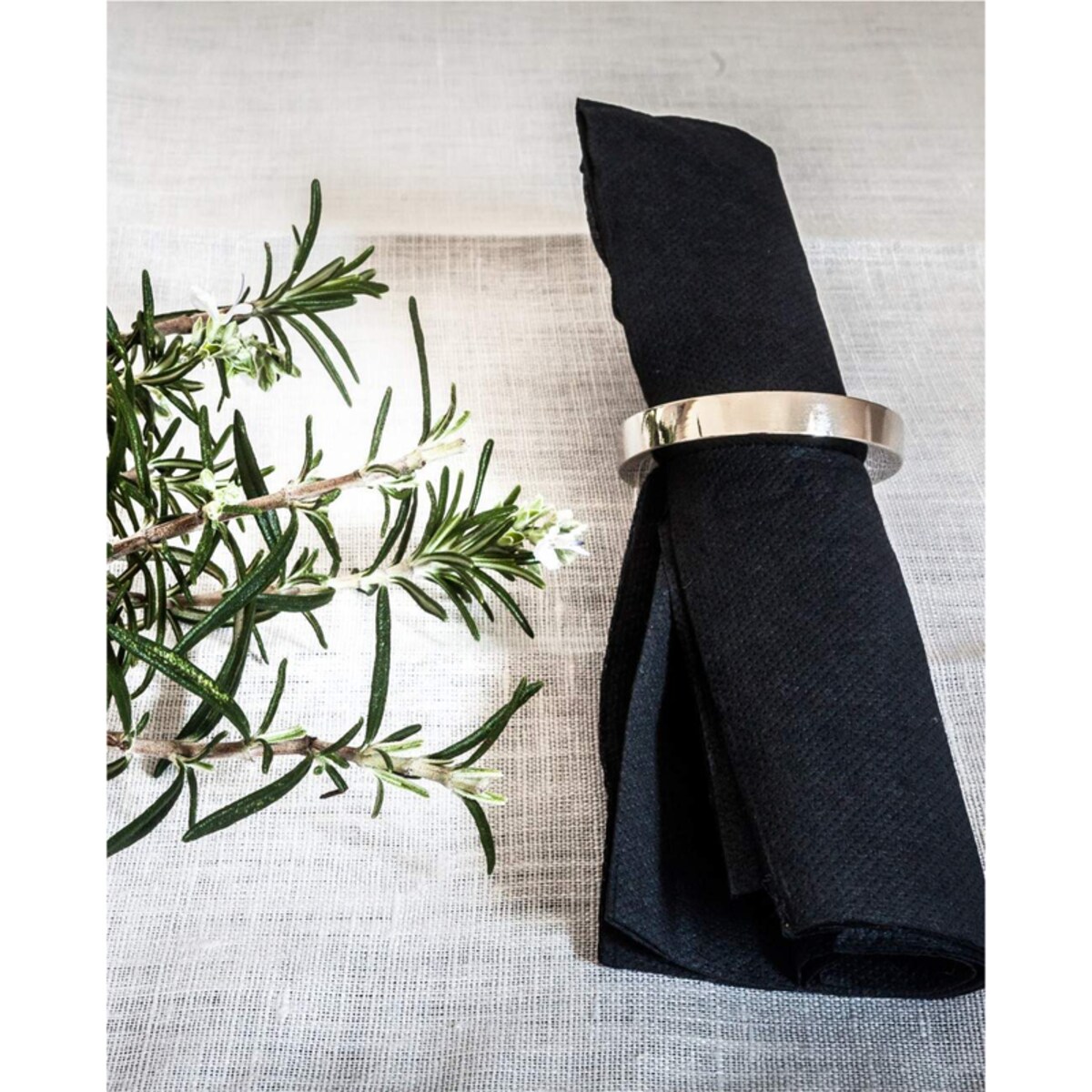 Serwetki stołowe Renova GOLD czarne 40szt