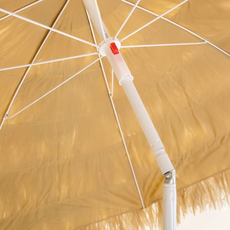 Parasol ogrodowy plażowy Havana mocny średnica 180 cm duży składany łamany