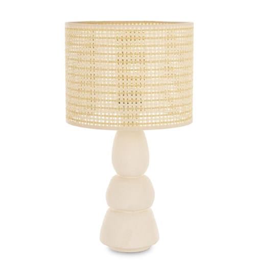 Lampa stołowa ceramiczna 43x23x23 cm PULUPULI-3