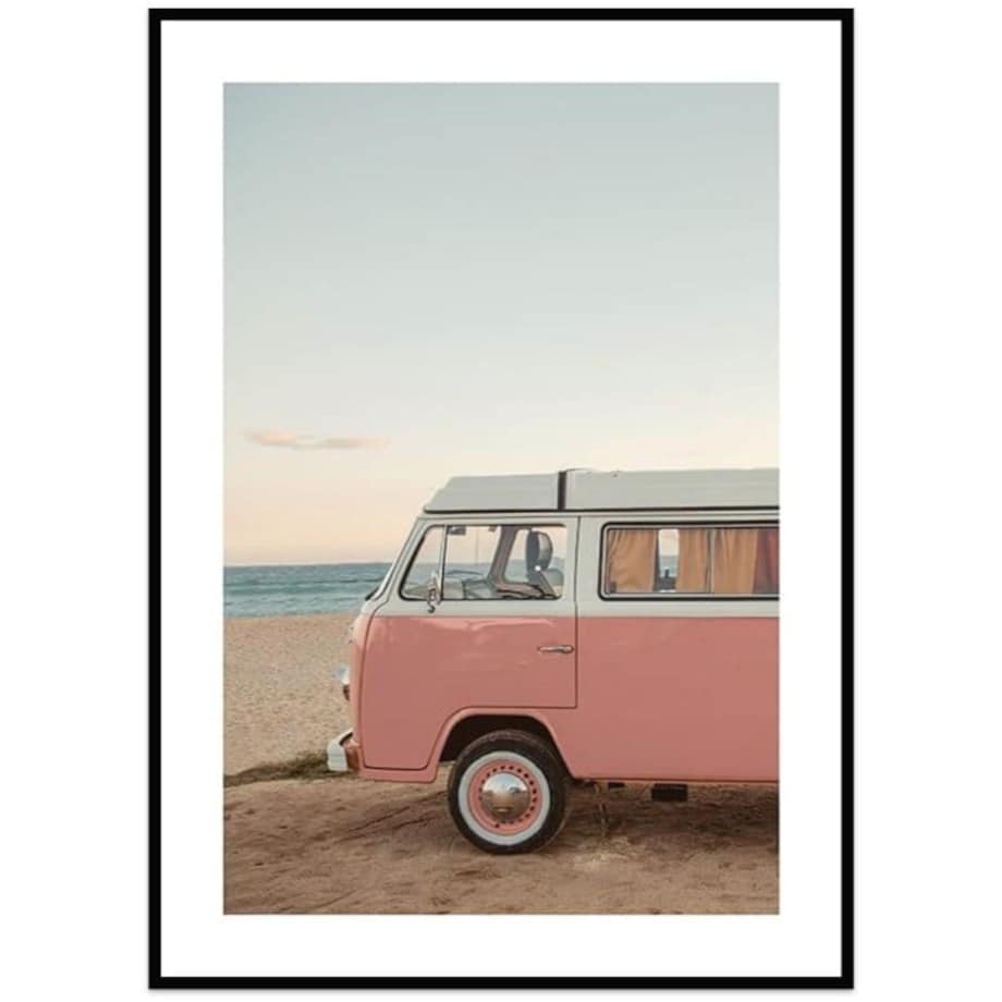 Poster Story, Plakat, Obraz - Różowy Van w Kapadocji, wymiary 42 x 60 cm