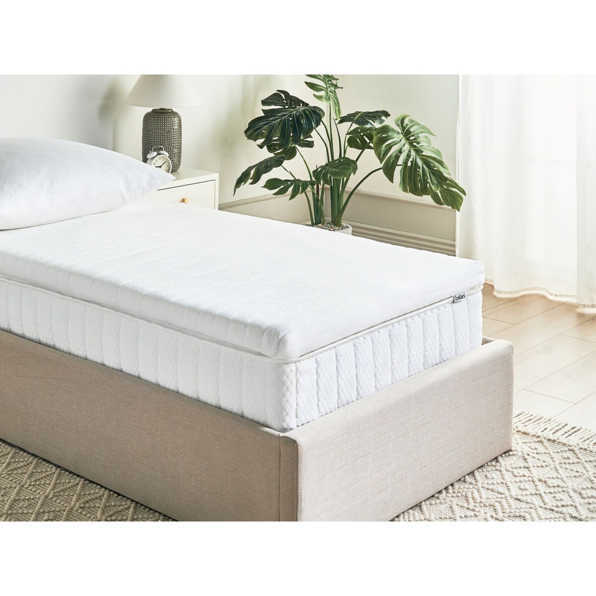 Materac powierzchniowy topper termoelastyczny 90 x 200 cm DAZZEL