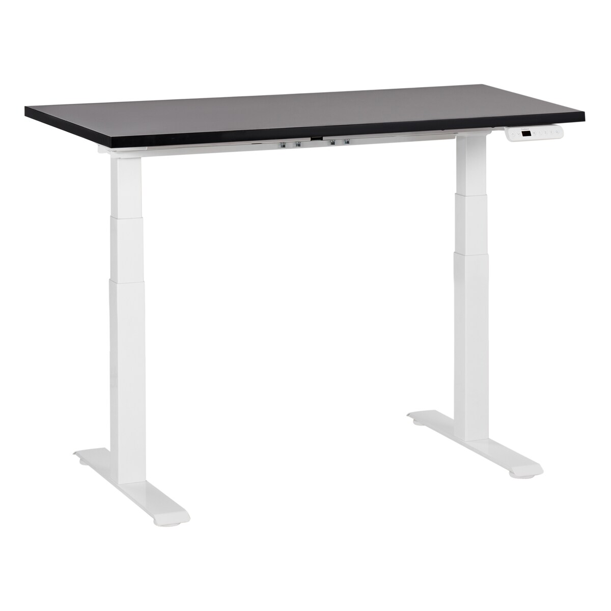 Biurko regulowane elektrycznie DESTINES Czarny/ biały 120 cm 72 cm
