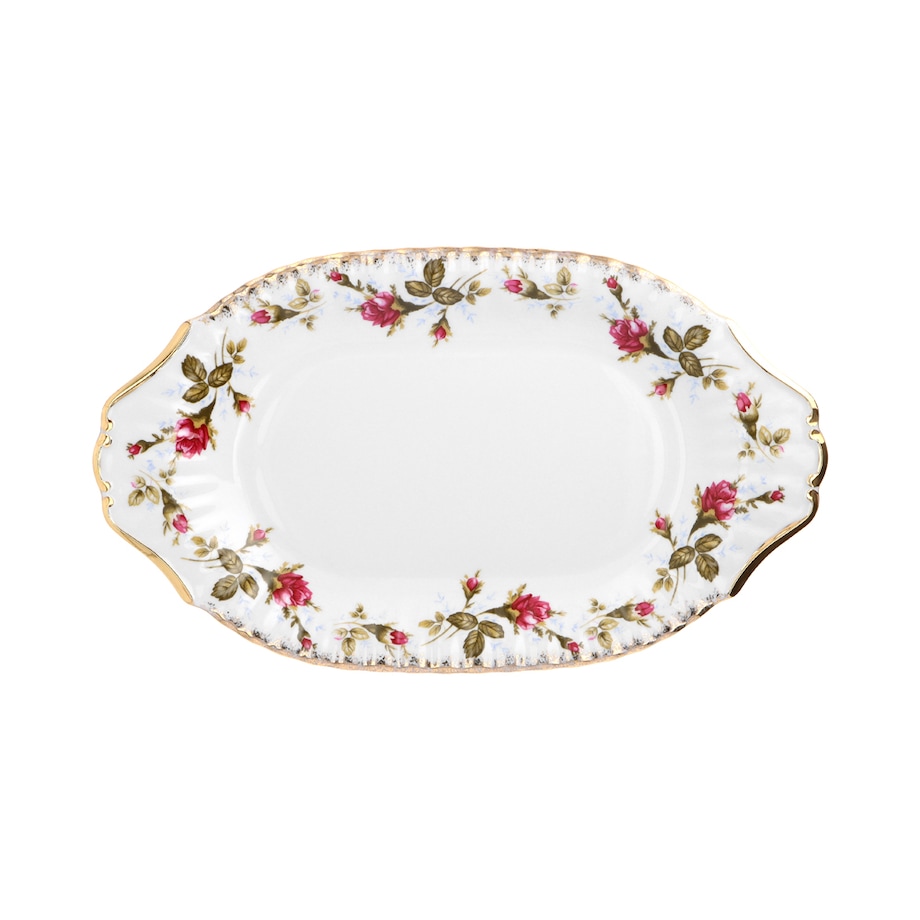 Półmisek owalny 28 cm Iwona Złota Róża B013